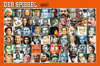 Bunte Zeiten. Cover der Jubilumsausgabe samt Ausklapper Foto: Der Spiegel