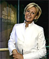 Sabine Christiansen mit CNBC im Rcken