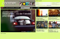 Giftgrne Top-News auf Holtzbrincks neuem News-Portal
Screenshot: zoomer.de