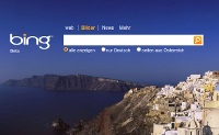 Suchen mit Hintergrund: Microsofts neue Bing-Maschine.
Foto: Netzpresse (Screenshot)