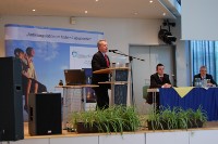 Geschäftsführer Dipl.- Ing. Andreas Grahlemann, Assistenzarzt Matthias Mutz, Chefarzt Dr. med. Olaf Altmann