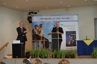 Chefarzt Dr. med. Olaf Altmann und Facharzt für Allgemeinmedizin (ndgl. In Hoyerswerda) Marcus Meixner