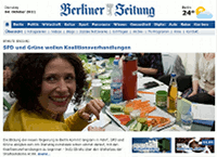 Die neue Homepage der Berliner Zeitung
Foto: Screenshot Netzpresse