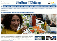 Die neue Homepage der Berliner Zeitung
Foto: Screenshot Netzpresse